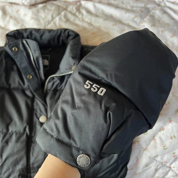 the north face black puffer jacket - Picture 5 of 8